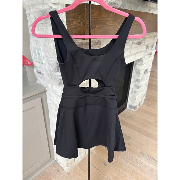 L*Space Women's Black Active Patterson Mini Dress Size XS - Picture 6 of 10